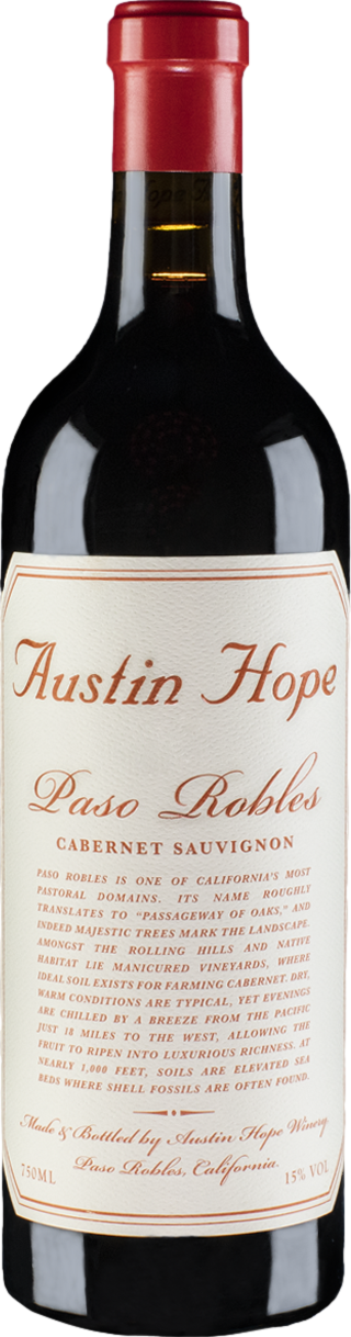 Hope Family Wines Austin Hope Cabernet Sauvignon 2019