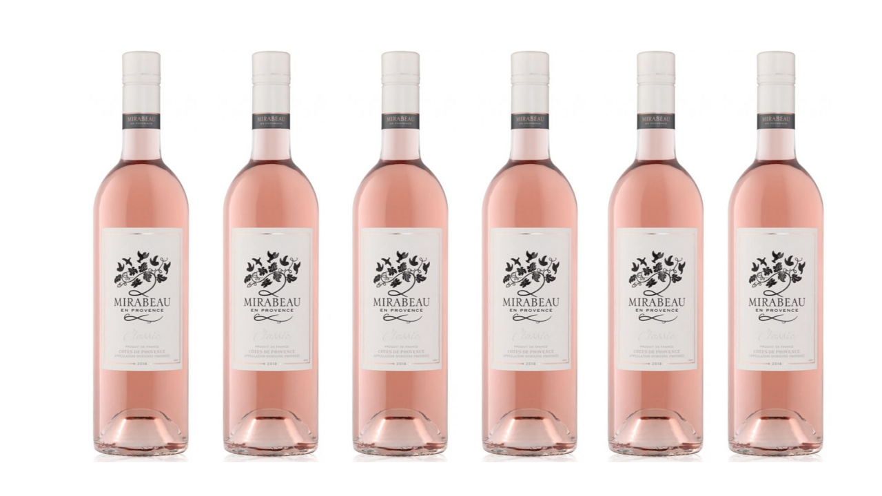 8Wines.com Mirabeau Classic Provence Rose 2020 6 Bottle Case