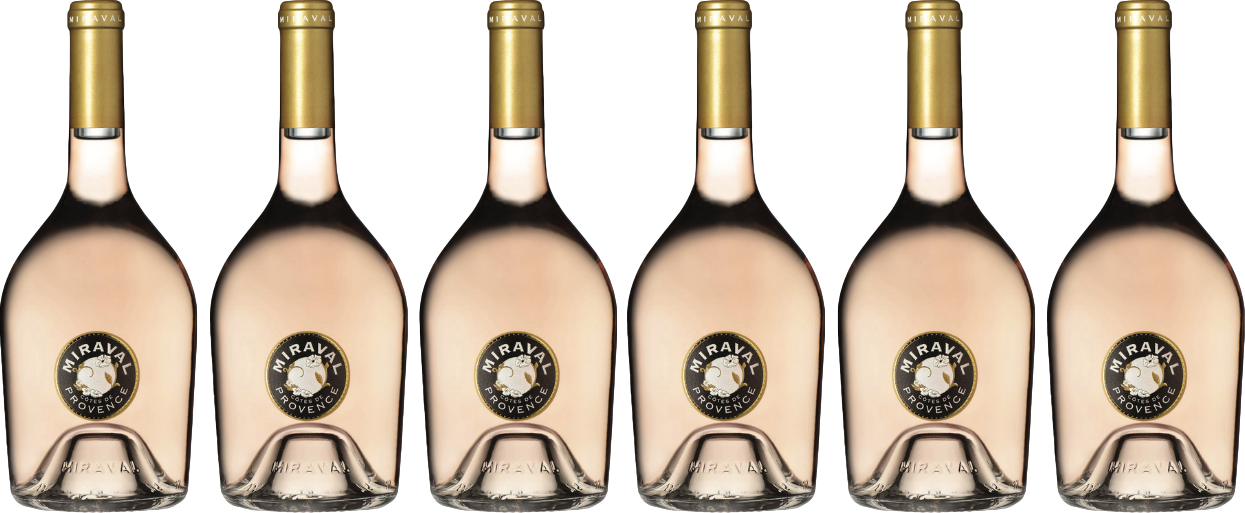 8Wines.com Miraval Rose 2020 6 Bottle Case