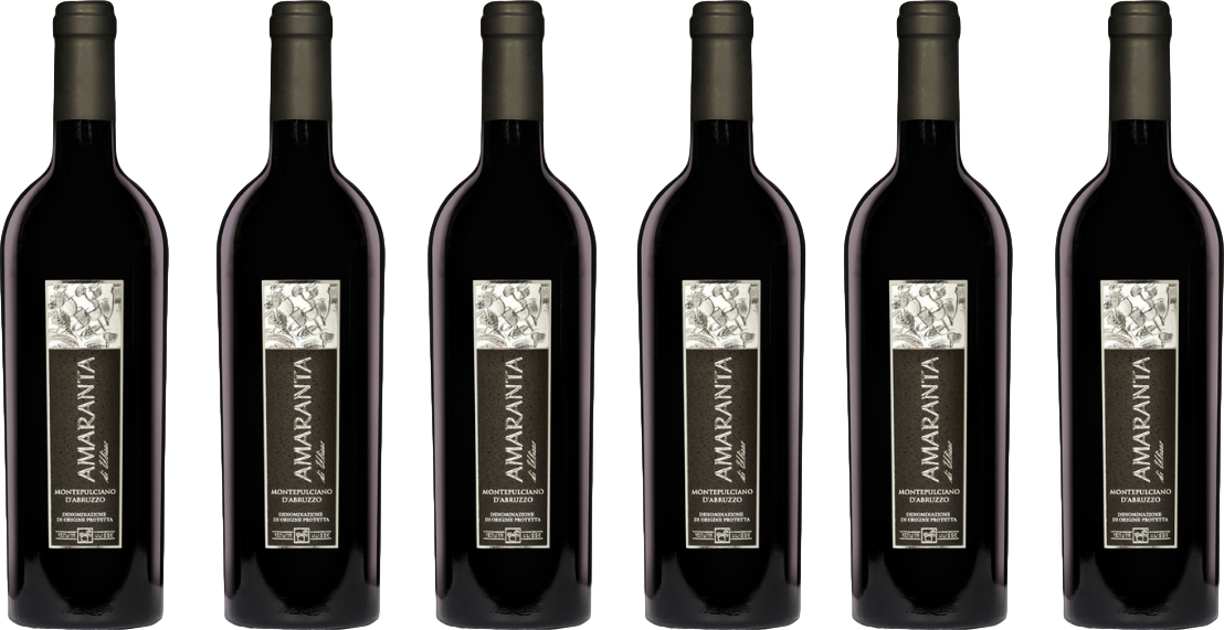 8Wines.com Tenuta Ulisse Amaranta Montepulciano 2018 6 Bottle Case