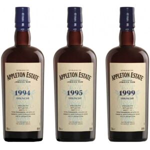 Laciviltadelbere Jamaica Rum Appleton Estate 1994-1995-1999 Hearts Collection