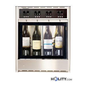 Dispenser Vino Doppia Temperatura 4 Bottiglie H741_05