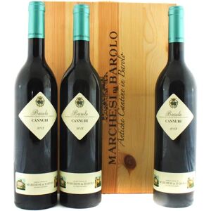 Confezione Legno 3 Barolo Marchesi Di Barolo