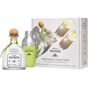 patrón margarita cocktail kit tequila silver   shaker