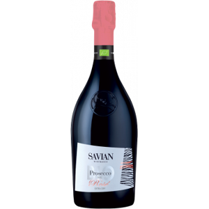 prosecco doc rosé millesimato extra dry bio 2022 - savian