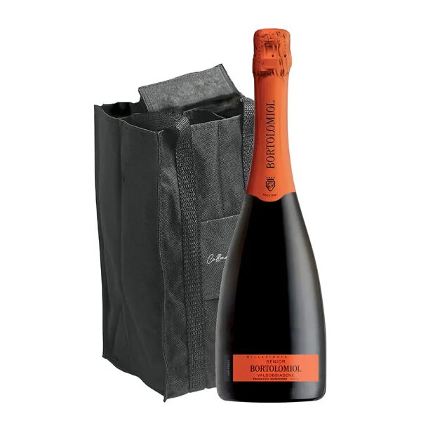 bortolomiol prosecco valdobbiadene extra dry 'senior' gadget kit (5bt)