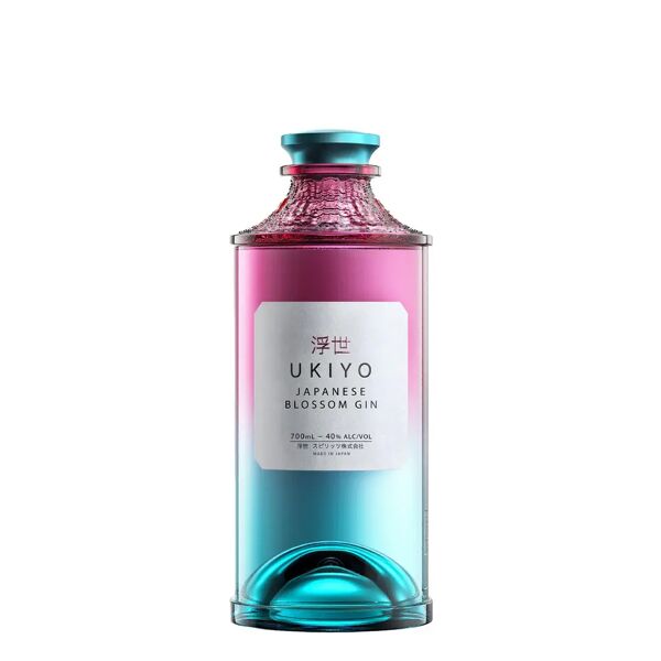 ukiyo spirits gin 'japanese blossom' ukiyo