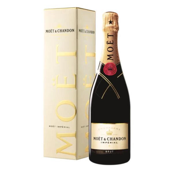 moët & chandon champagne brut 'imperial' (confezione)