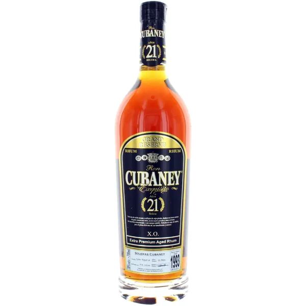 rum cubaney 21 anni - solera - repubblica domenicana - 0,70 l