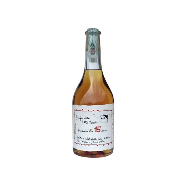 grappa ambrata invecchiata 15 anni - distilleria romano levi - astuccio - 0,70 l