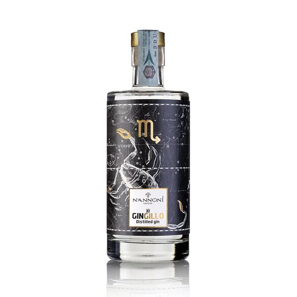 distilleria toscana nannoni gin dello scorpione - gin italiano  artigianale le costellazioni - gingillo xi