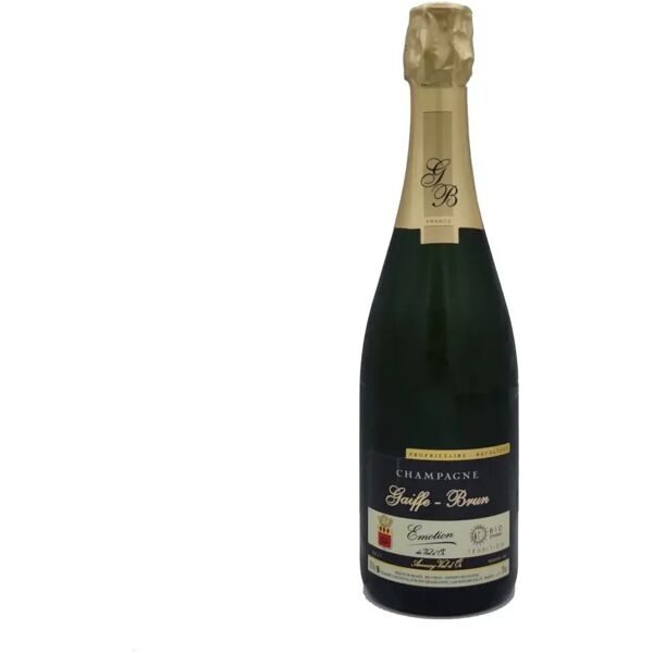 gaiffe - brun 1er cru - montagne de reims champagne gaiffe - brun - emotion 1er cru  zero dosage - biodinamico - 0,75 l