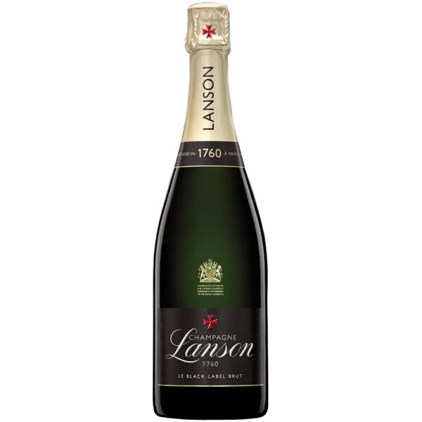 champagne lanson black label brut - 0,75 l