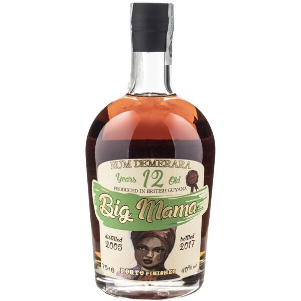 big mama rum demerara porto finished 12 anni