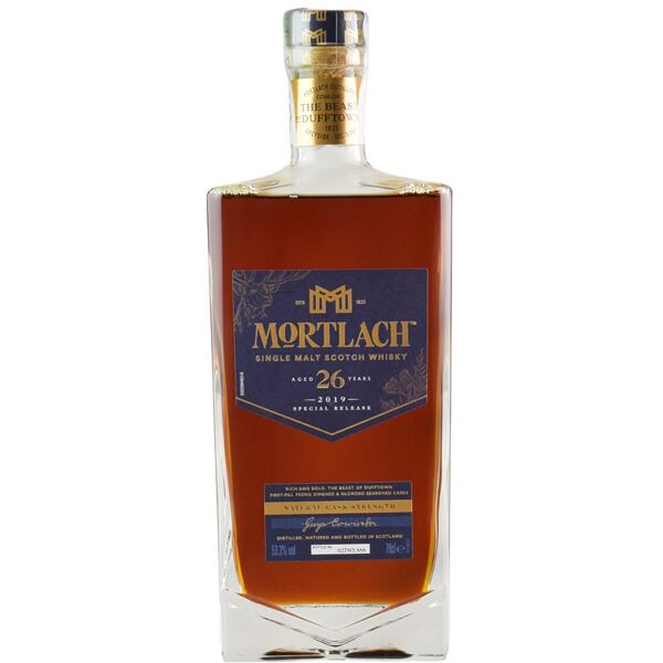 mortlach whisky special release single malt natural cask strenght 26 anni