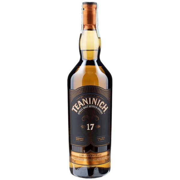 teaninich single malt scotch whisky limited release 17 anni