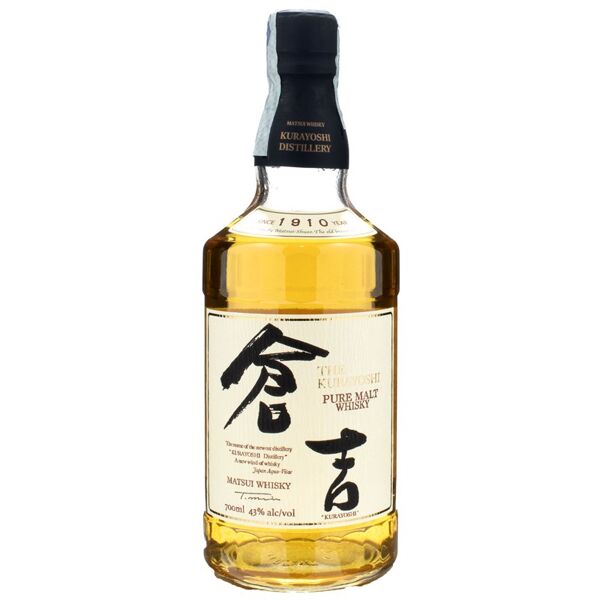 matsui distillery the kurayoshi since 1910 whisky pure malt 0,7l