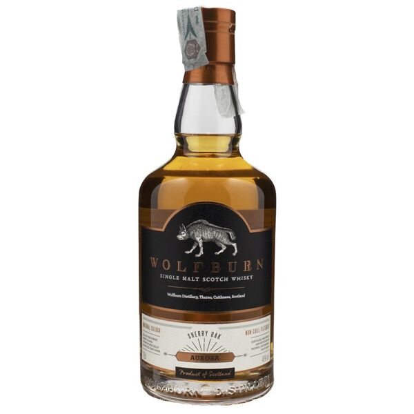 wolfburn distillery wolfburn single malt scotch whisky aurora sherry oak 0,7l