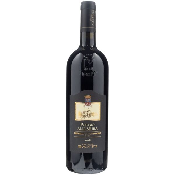 banfi brunello di montalcino poggio alle mura 2018