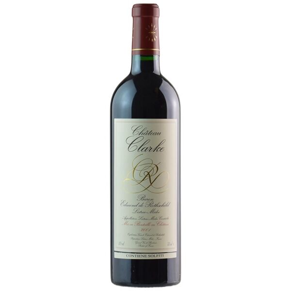 baron edmond de rothschild baron de rothschild chateau clarke 2001