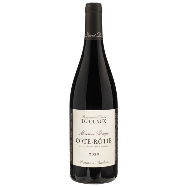 domaine benjamin et david duclaux benjamin et david duclaux cote rotie maison-rouge 2020