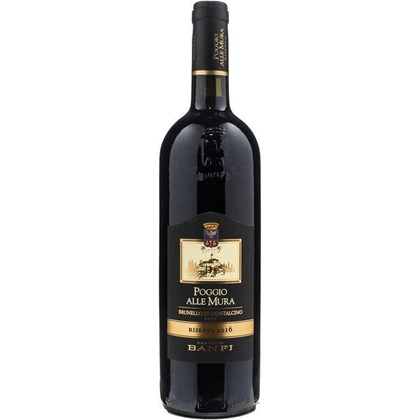 banfi castello  brunello di montalcino riserva poggio alle mura 2016