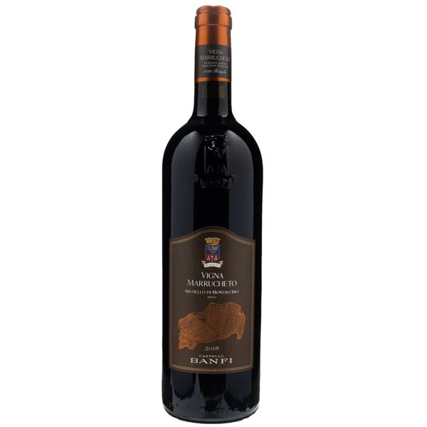 banfi castello  brunello di montalcino vigna marrucheto 2018