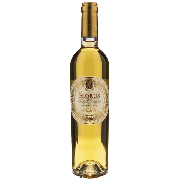 banfi castello  moscadello di montalcino florus vendemmia tardiva 0.5l 2019