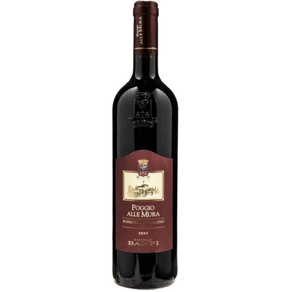 banfi castello  rosso di montalcino poggio alle mura 2021