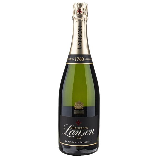 lanson champagne le black création 257 brut