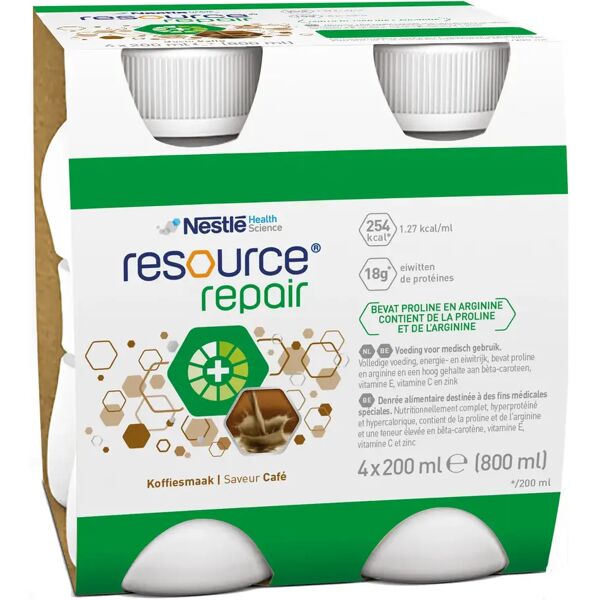 resource repair caffè bevanda iperproteica 4x200 ml