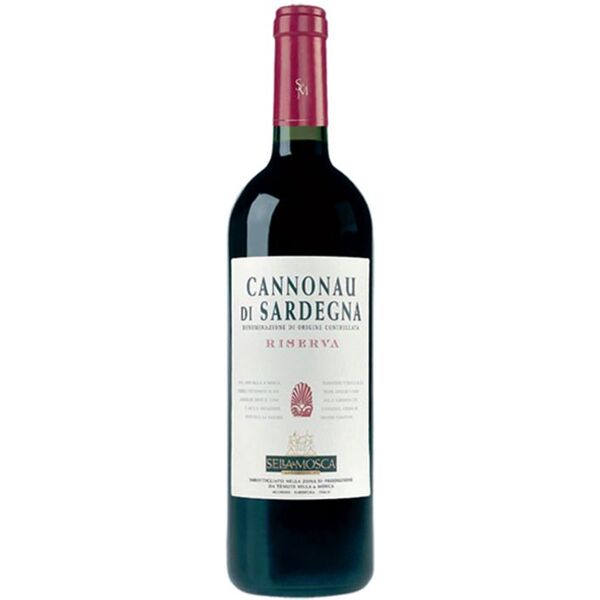 sella & mosca cannonau di sardegna riserva  doc 2020 (bottiglia 75 cl)