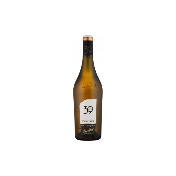 côtes du jura blanc - la côte 39 - domaine marcel cabelier