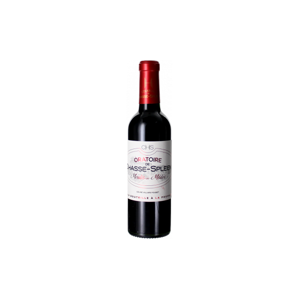 demi-bottiglia - l'oratoire de chasse-spleen 2021 - secondo vino del château chasse-spleen