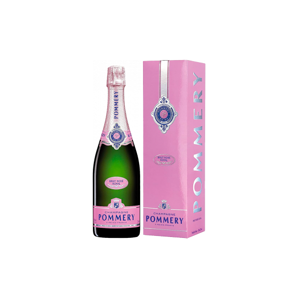 champagne pommery -  brut rosé - en Étui