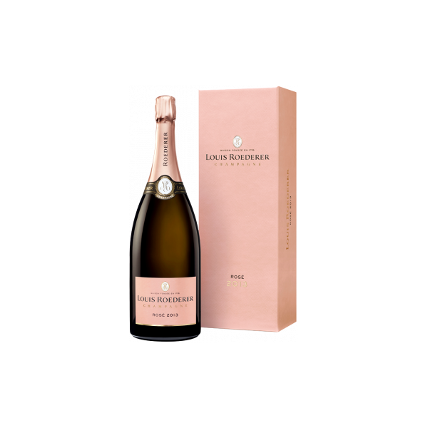 champagne louis roederer - brut rosé annata 2013 - magnum - cofanetto deluxe