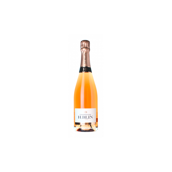 brut rosé - champagne h. blin