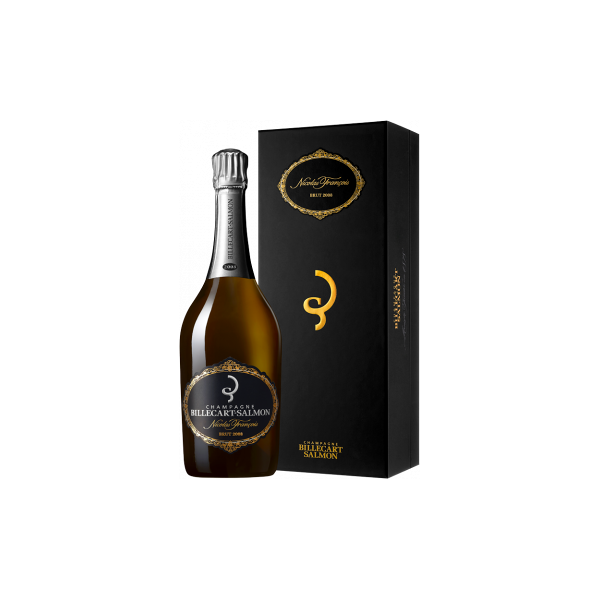 champagne billecart-salmon champagne billecart salmon - cuvee nicolas francois billecart 2008 - cofanetto deluxe