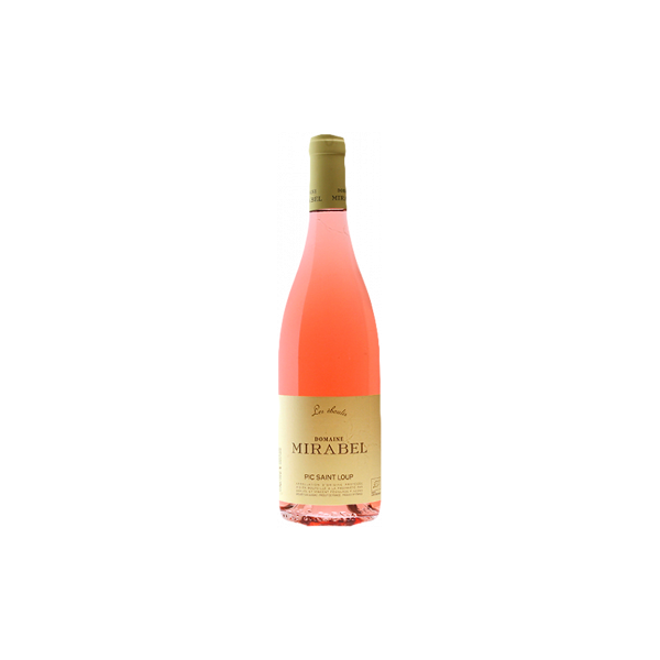 les Éboulis 2023 - pic saint loup rosé - domaine mirabel