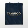 Merchandising T Shirt Blu Tannico Winebar Da Uomo