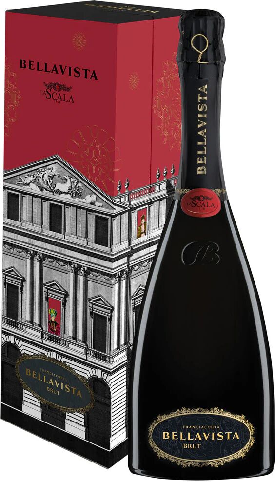 Bellavista Franciacorta Brut Millesimato 'Edizione Teatro alla Scala' 2018 (Confezione)