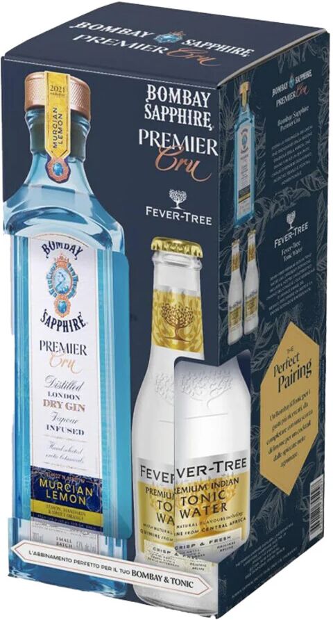 Bombay Sapphire Kit Bombay Premier Cru e Indian Tonic Fever Tree