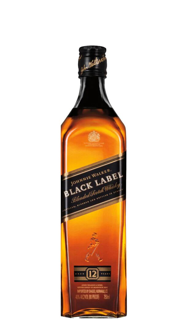 Johnnie Walker Whisky 'Black Label' 12 Anni