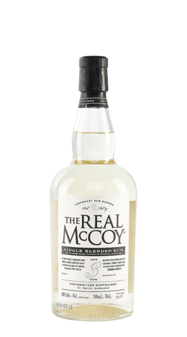 The Real McCoy Rum Bianco Single Blended 3 Anni