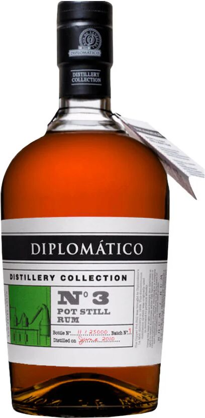 DUSA - Diplomatico Rum 'Distillery Collection N° 3 Single Pot Still' Diplomatico