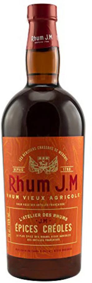 J.M Rum Agricole 'Epices Créoles'