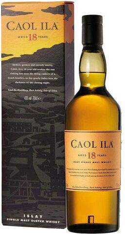 Caol Ila Whisky Single Malt 18 Anni