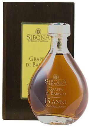 Sibona Grappa di Barolo 15 Anni 50cl