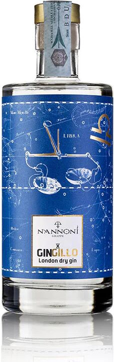 Distilleria Toscana Nannoni GIN DELLA BILANCIA - GIN ITALIANO  ARTIGIANALE "LE COSTELLAZIONI" - GINGILLO X -