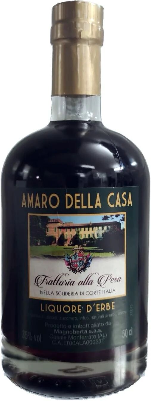 Ristorante alla Pesa - Corte Italia AMARO DELLA CASA LIQUORE D'ERBE DEL  RISTORANTE ALLA PESA DI SORGÀ - 0,50 L